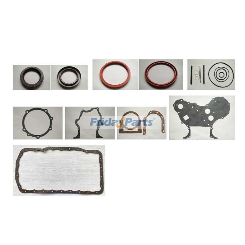 Zestaw uszczelek dolnych 87295270 do ciągnika Ford 2000 3000 4000 5000 7000 2600 3600 4600 6600 7600