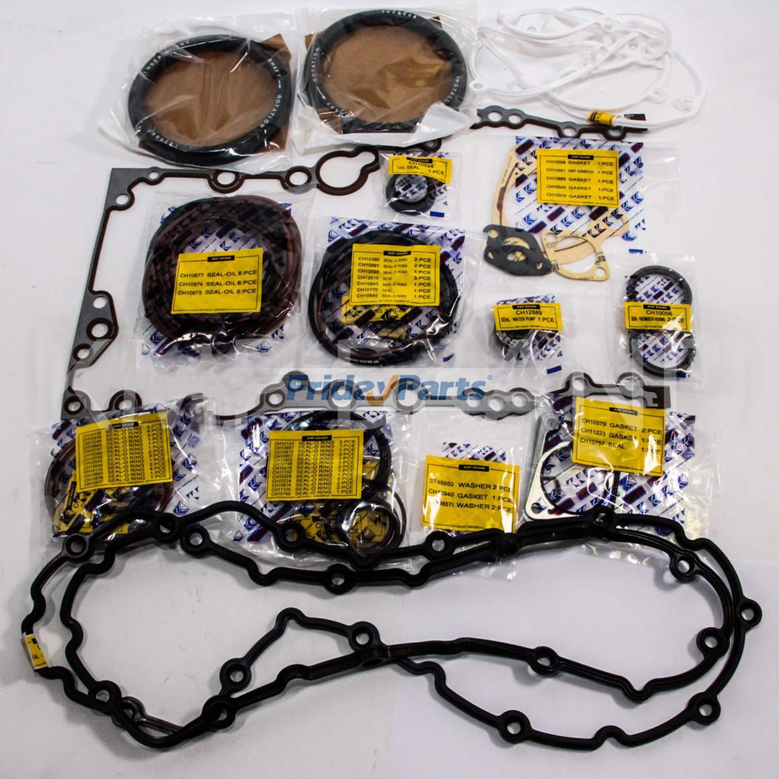 Jeu de joints inférieurs KRP1547 pour moteur Perkins 2306TAG1, 2306TAG2 et 2306TAG3