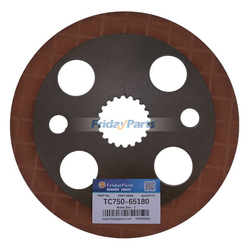 Brake Disc TC750-65180 for Kubota Tractor M100GXDTC M5660SUH M6060HFC M7040SUH M7060HD M8560HD M9960HDC