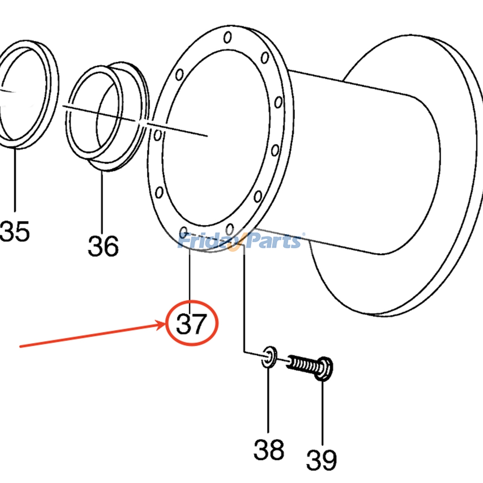 Brake Disk  for Loader