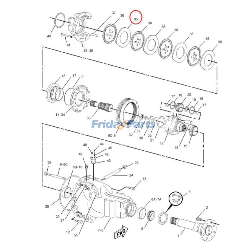 Brake Disk For CAT Compactor,Loader