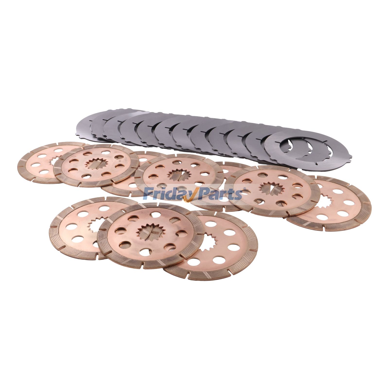 Brake Friction & Counter Plate Kit 450/10218 450/10219 for JCB Loader 3CX 3CXE 3CXSM 4C 4CN 4C444 4CX444 4CXSM444