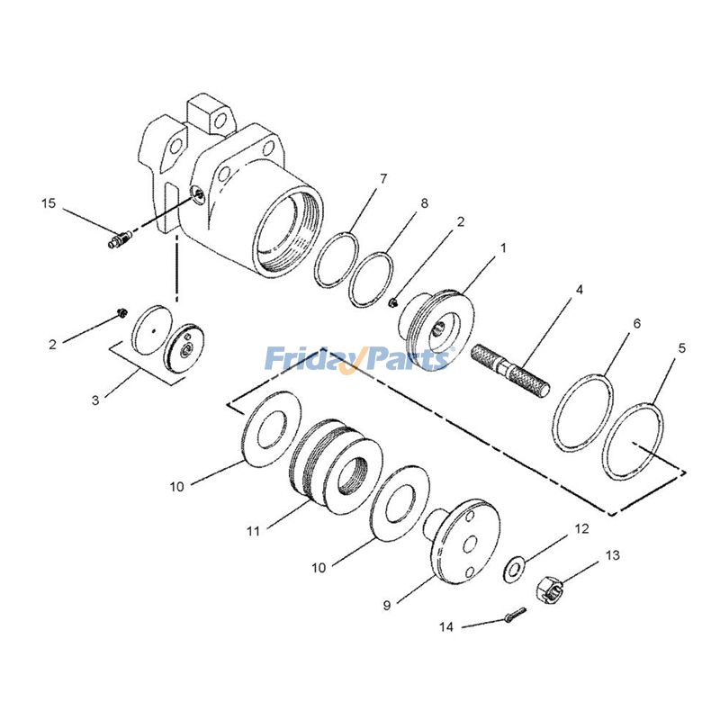 Brake Lining Puckerpillar CAT Cold Planer Pneumatic for Compactor