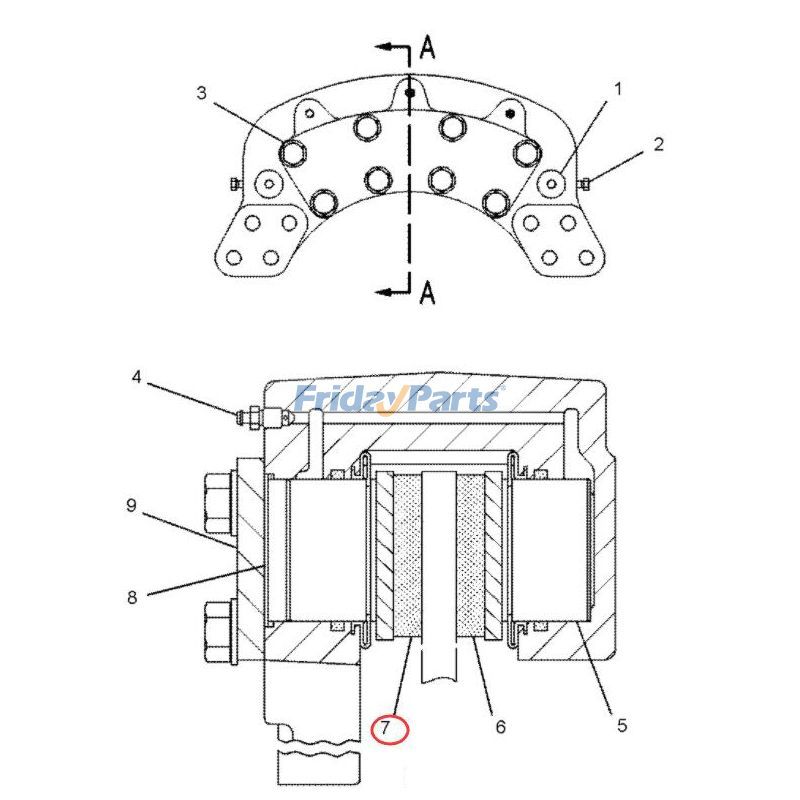 2 Stück Bremsbelägebei FridayParts kaufen