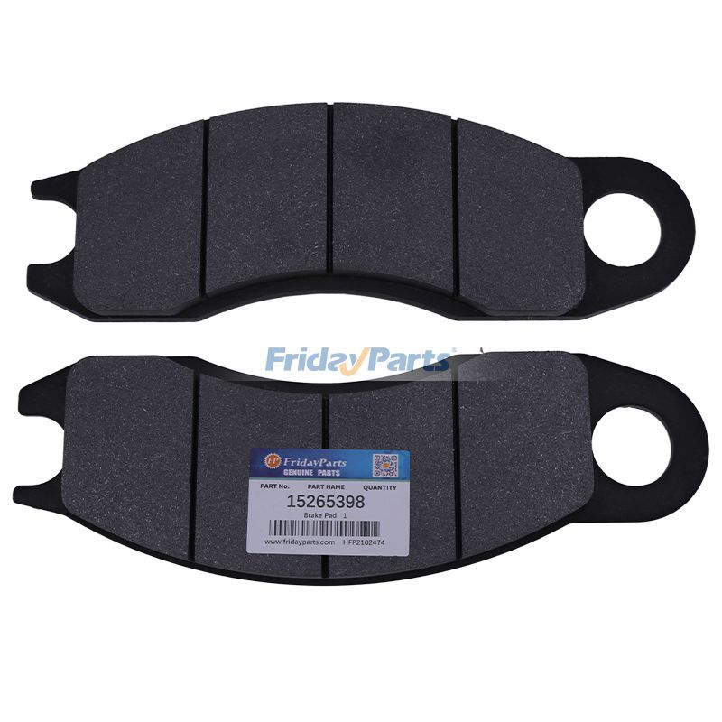 2 PCS ブレーキパッド 15265398 15274357 15501587、Terex アーティキュレートダンプトラック TA25 TA27 TA30 3066C 用