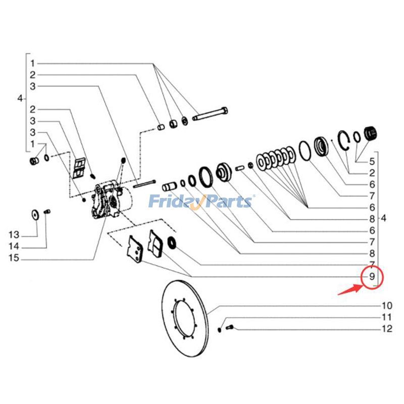  Brake Pad Kit L90D For VOLVO