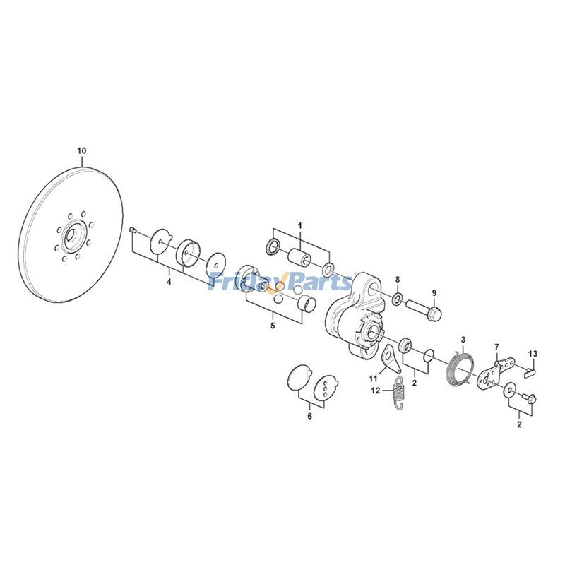 VOLVO用ブレーキパッドキットホイール