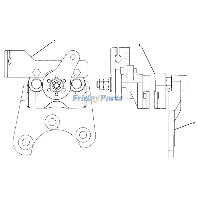 Bremsbelag Kiterpillar CATFür CAT