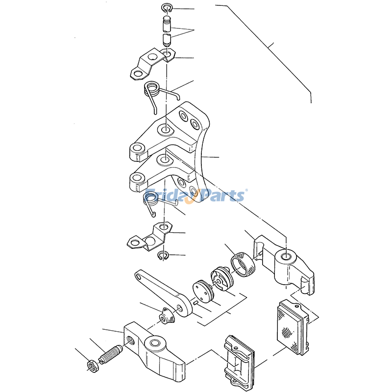 ローダー ブレーキパッドキット ホイール 44C 44D DI