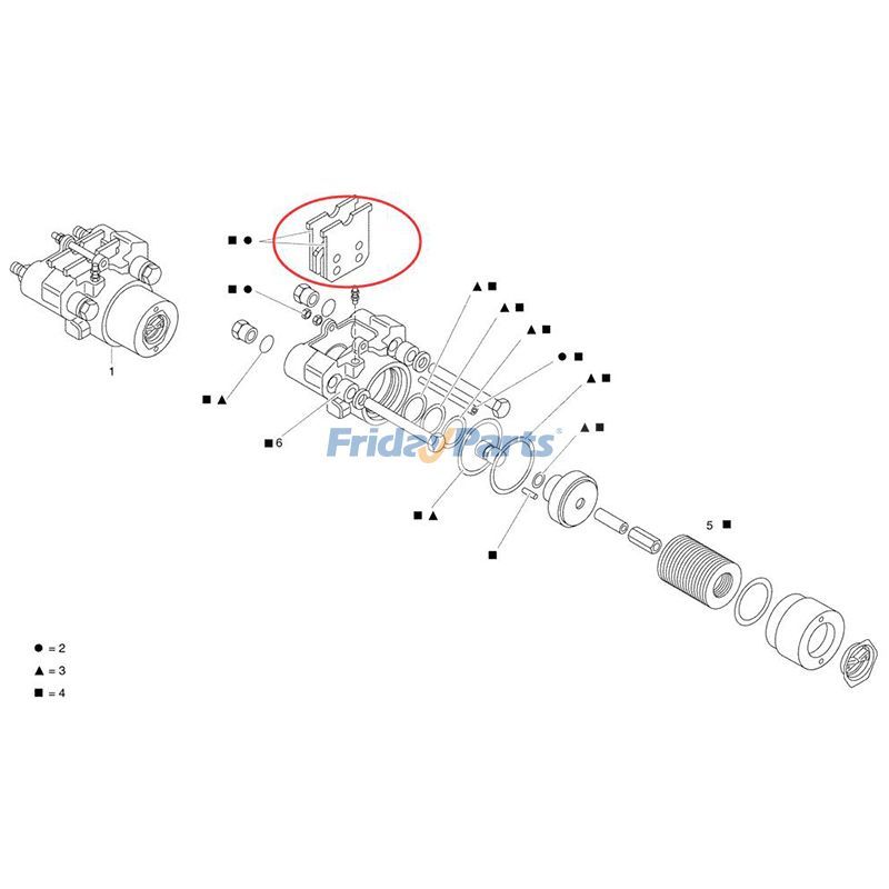 Brake Pad Kit Articulated Dump in Stock in China,USA