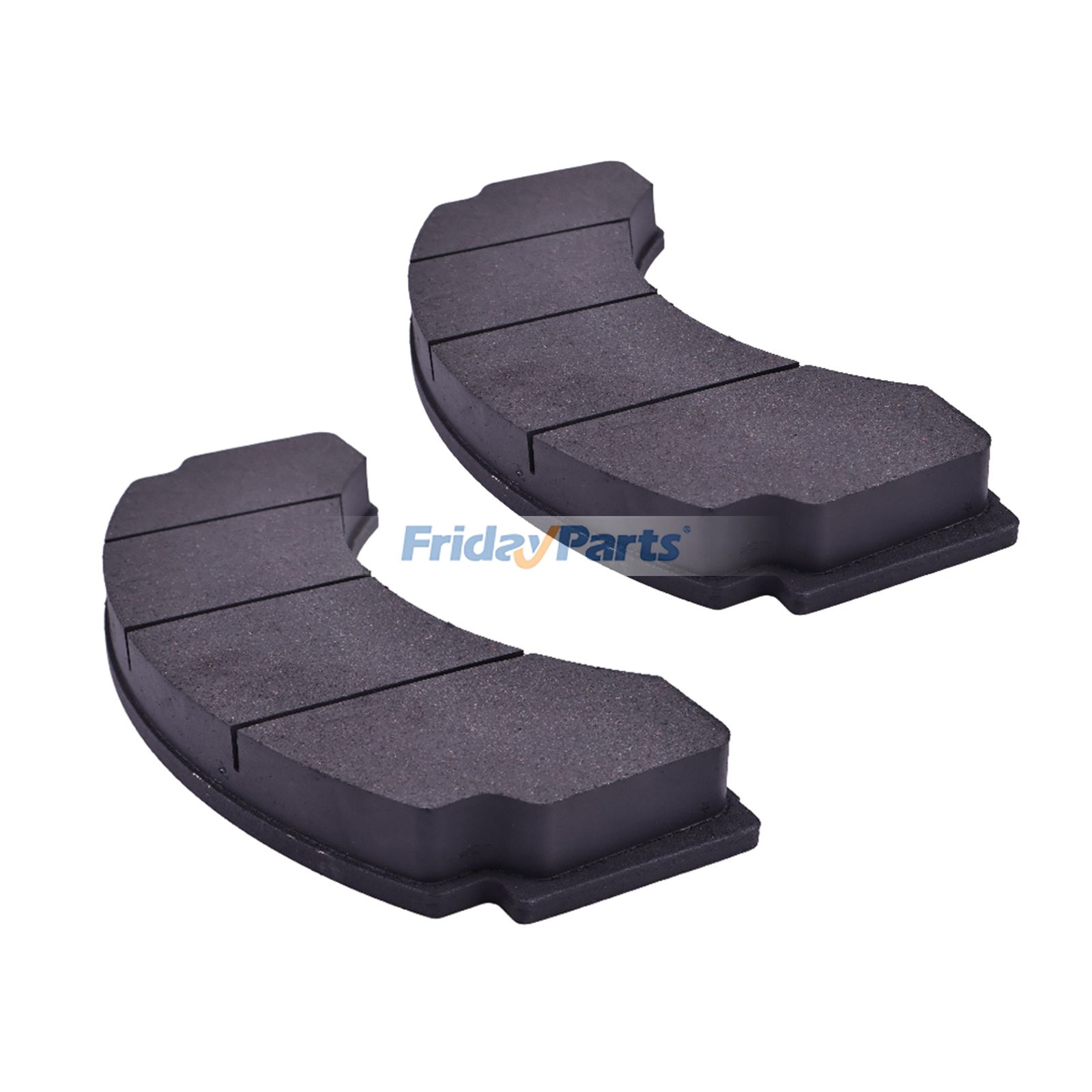 2 STÜCKE Bremsbelag AK1534 841415 4034556 für Clark Euclid Komatsu Volvo