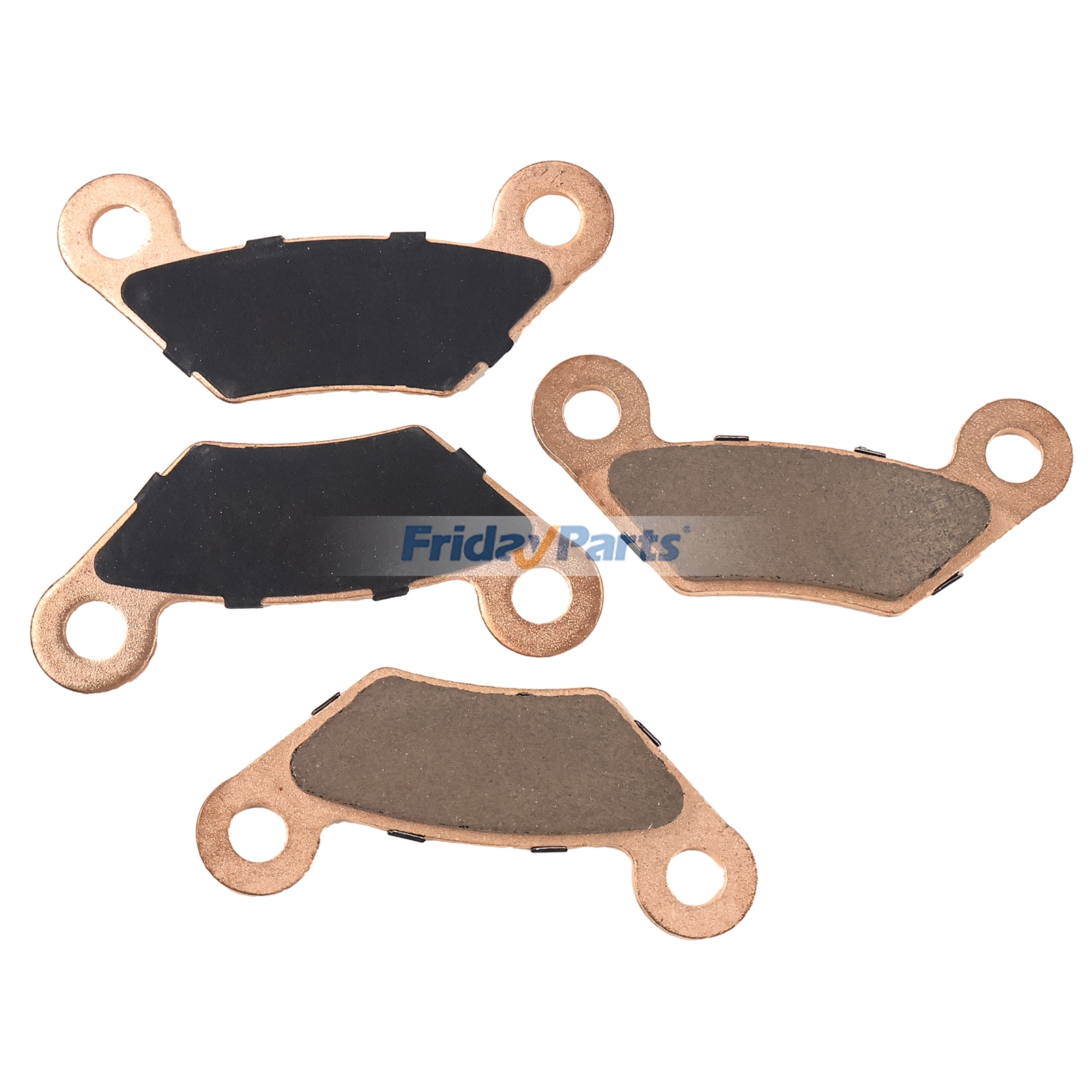 4 Stück Bremsbeläge AM141182 AM137671 AM135387 für John Deere Nutzfahrzeuge Gator 4x2 4x4 HPX615E HPX815E XUV825E XUV825i XUV825M XUV850D XUV855D XUV855M