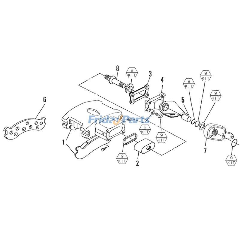 Brake Pad Kit Rock for Truck