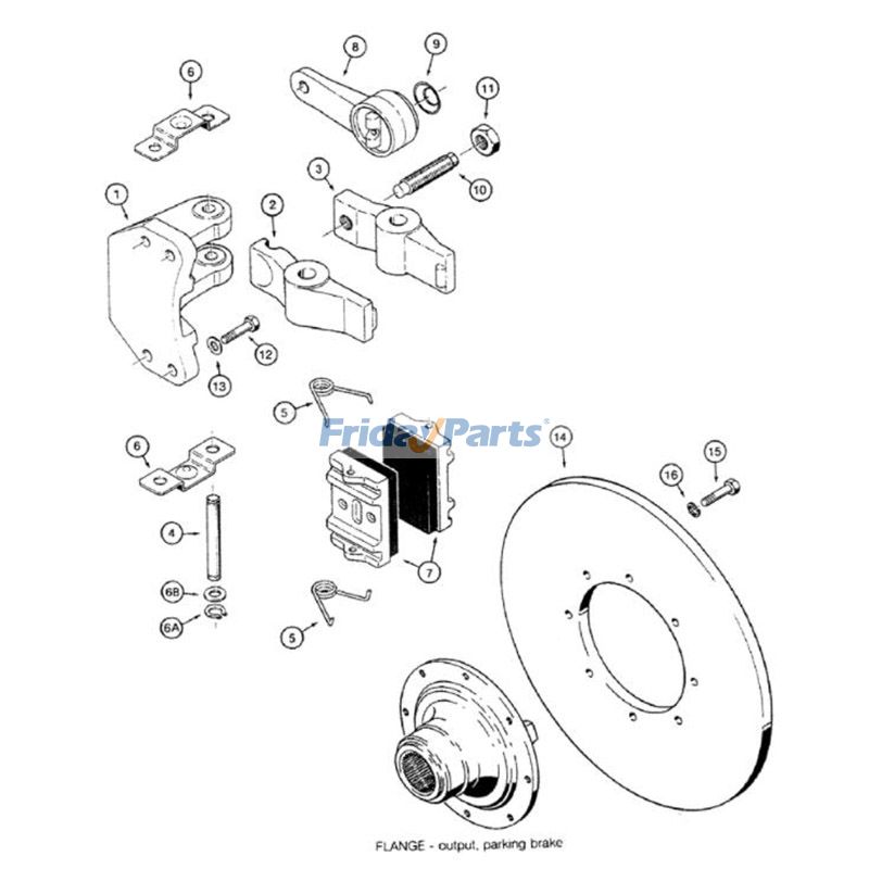 ローダー ブレーキパッドキットホイール