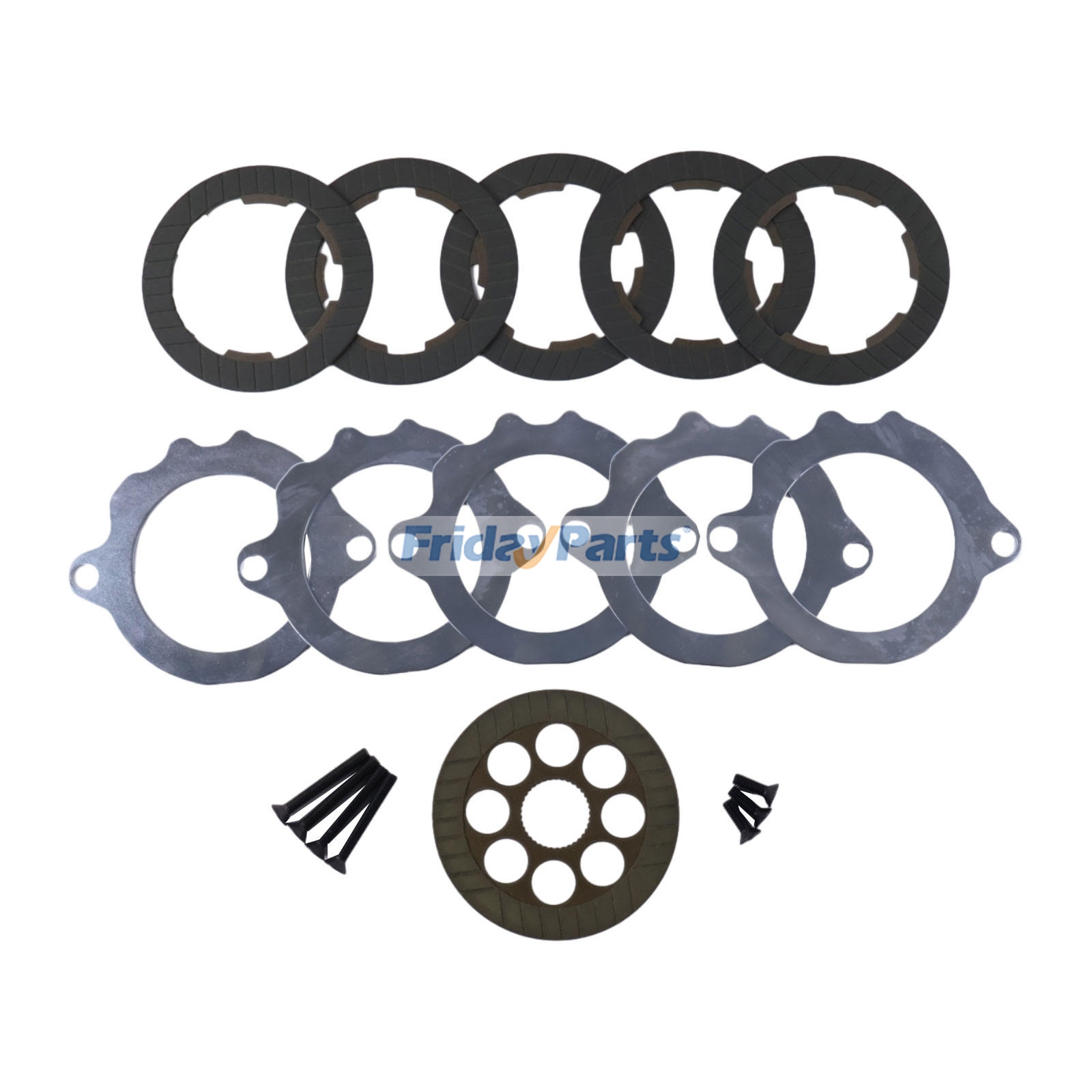 Kit de pastilhas de freio JW1-G633H-00 JW1-G6345-00 JW1-G6336-00 para carrinho de golfe Yamaha G29