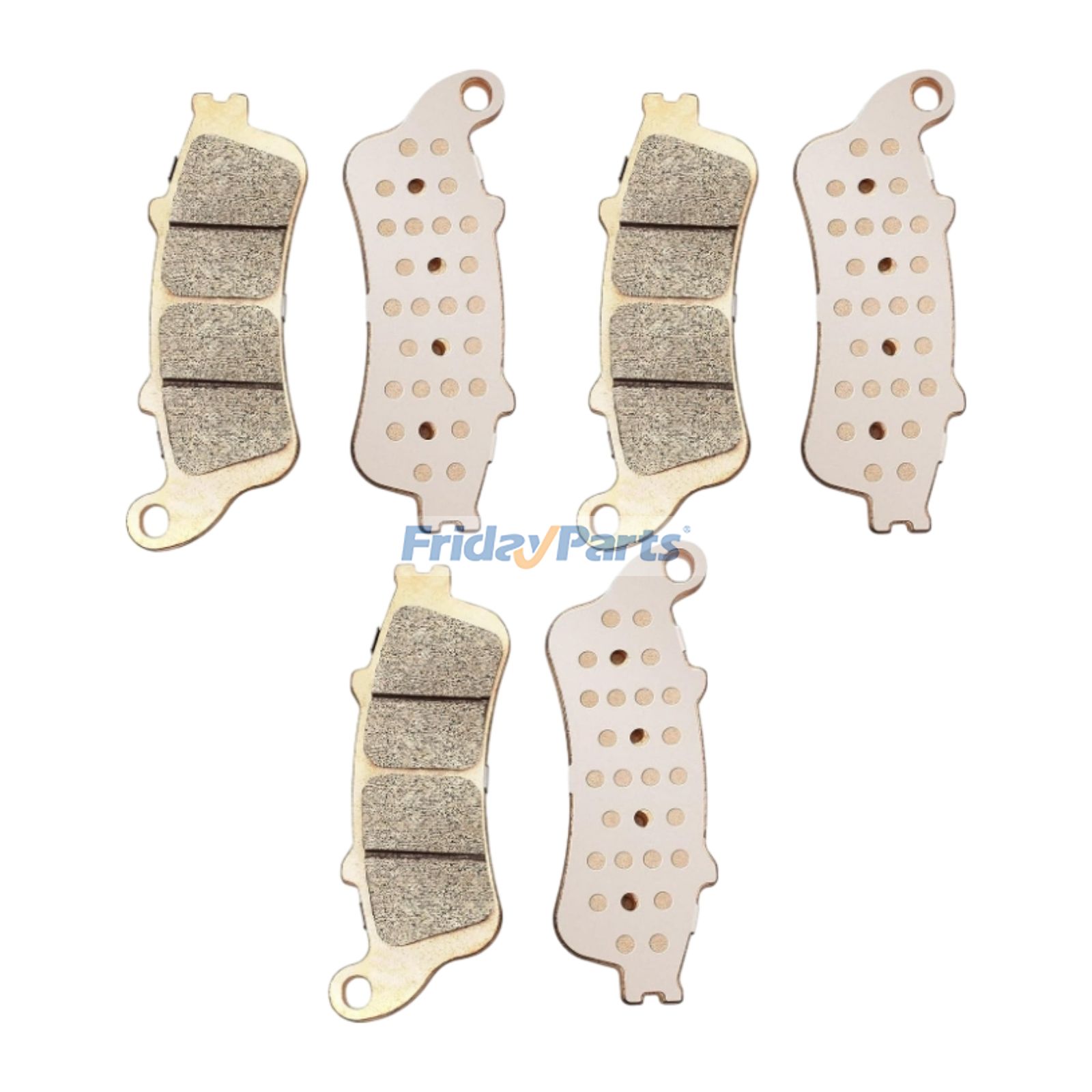 ホンダバイク VTX1800C VTX1800F VTX1800N VTX1800T用ブレーキパッドセット 06435-MCV-016