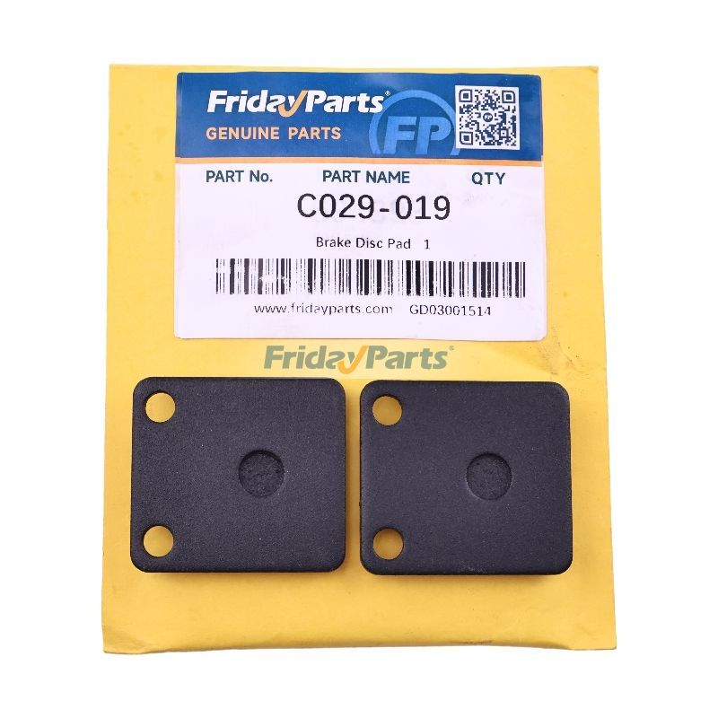 Bremsbelagsatz C029-019 für Carter Master Tomberlin 150ccm 200ccm 250ccm 300ccm ATV Quad Dirt Pit Bike Buggy Go Kart Motorrad