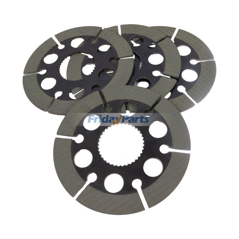 4 Pcs Rear Drive Axle Differential Brake Disc 237021A1 for CASE 570LXT 570MXT 580L 580M 580SL 580SM 580SM+ 585G 586G 588G