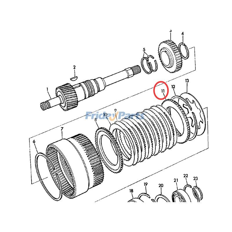 FridayPartsのブレーキプレッシャープレート
