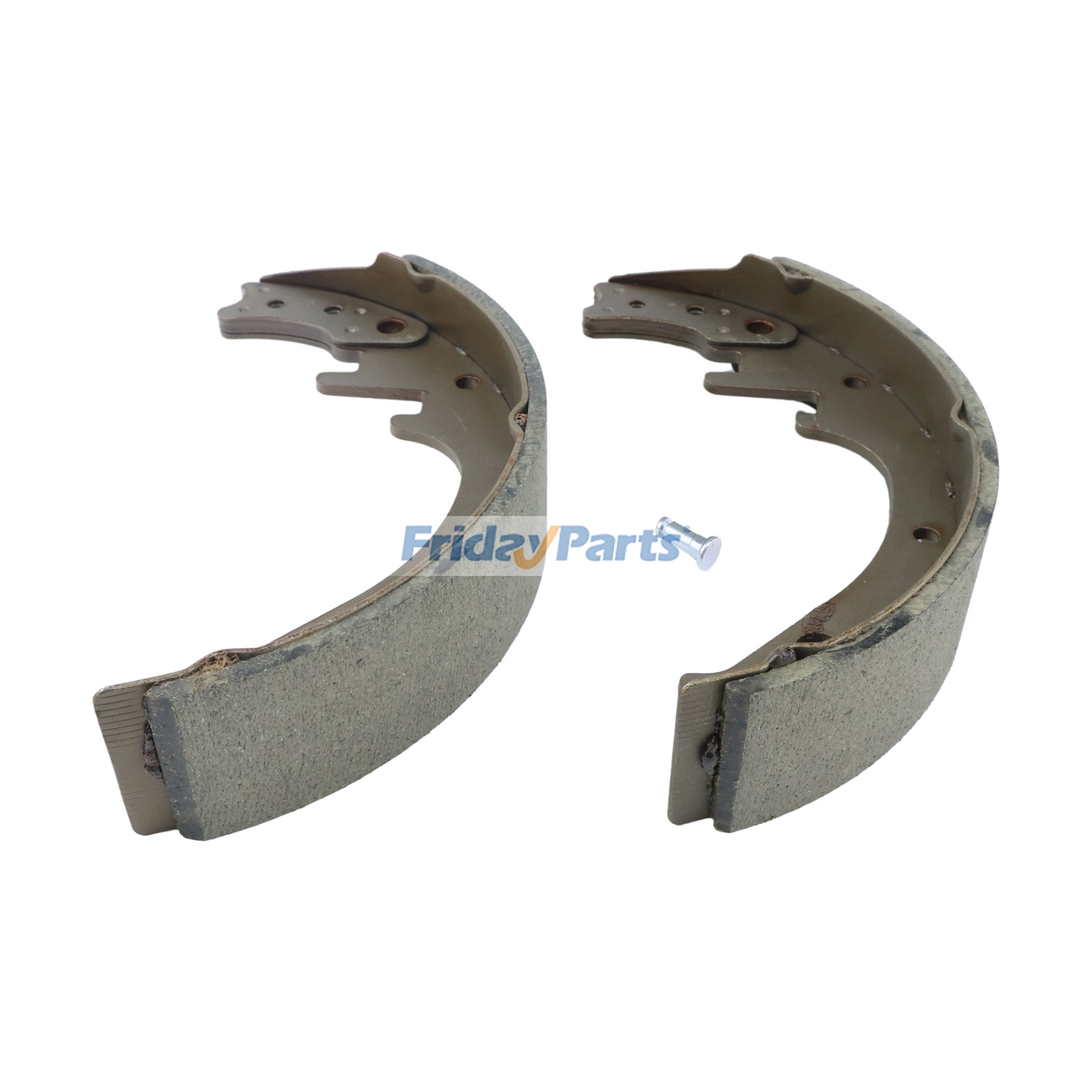 2 piezas de zapatas de freno con perno 3EA-30-11420 para montacargas Komatsu FB10/14EX-10 FB15/18EXG-10 FD14-15 FD15-17 FD18-18 FG14-15 FG18-18 Para KOMATSU