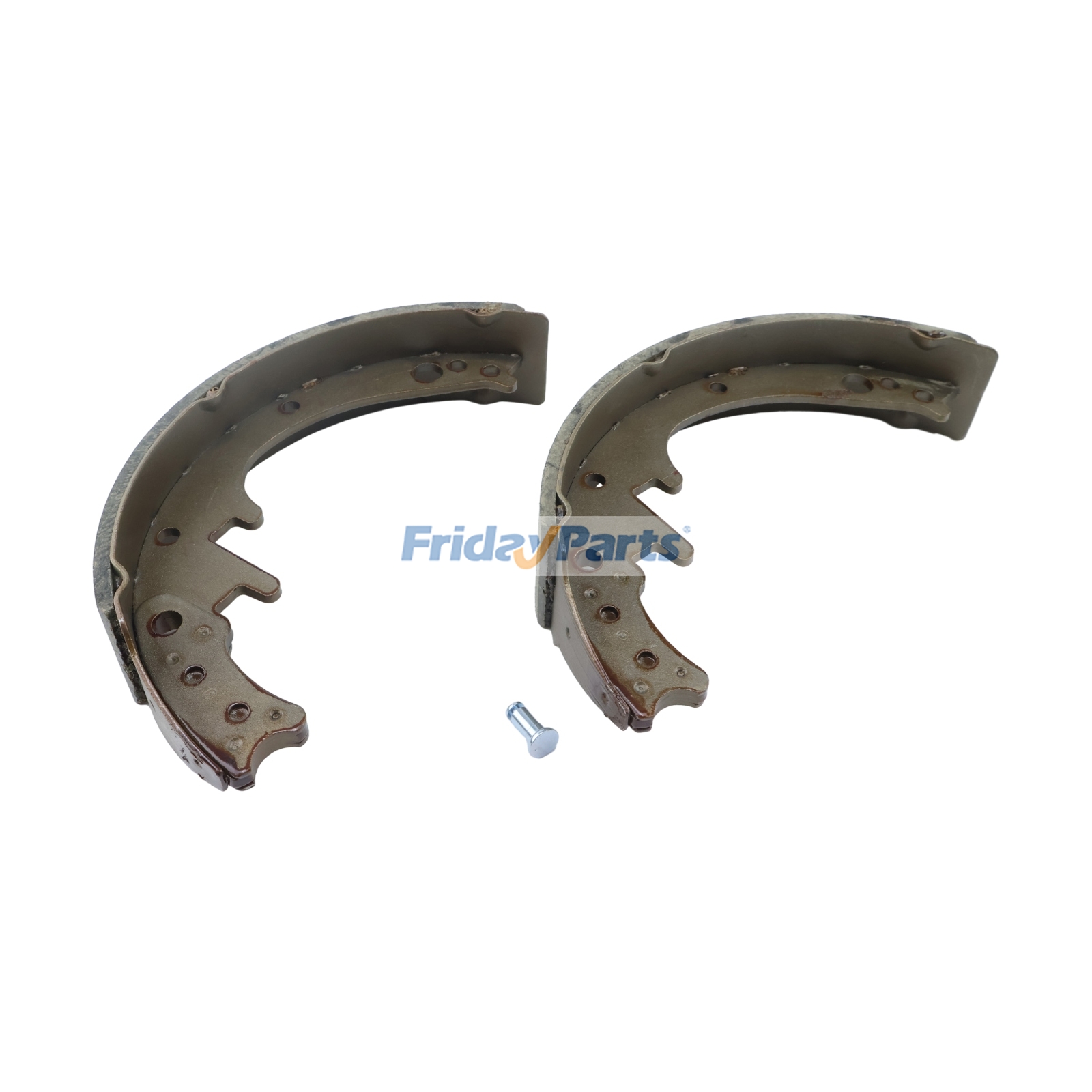 2 piezas de zapatas de freno con perno 3EA-30-11420 para montacargas Komatsu FB10/14EX-10 FB15/18EXG-10 FD14-15 FD15-17 FD18-18 FG14-15 FG18-18
