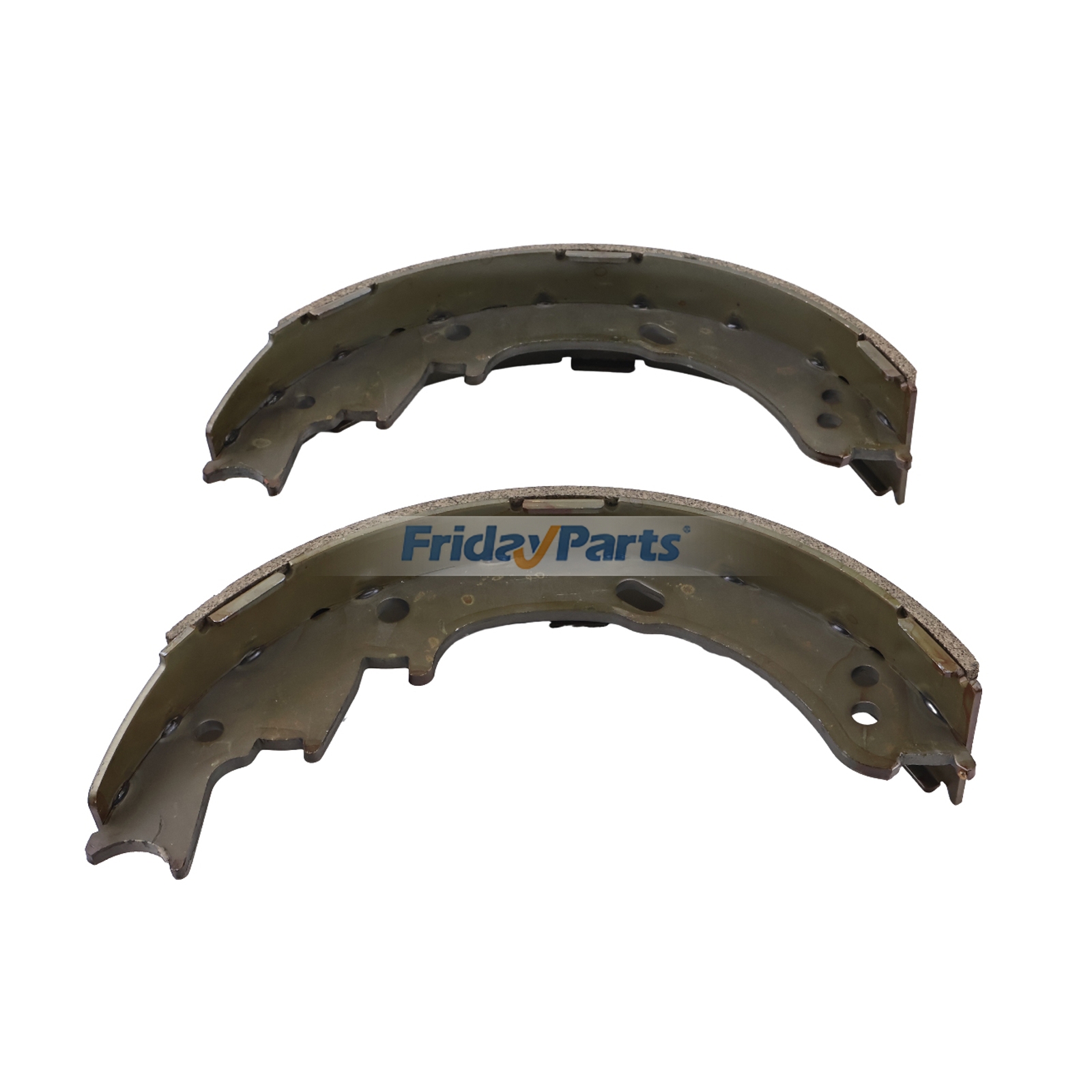 Compre 1 Par de Sapatas de Freio C-52-13117-53000 para Empilhadeira Mitsubishi FD20N-F18C FD25N-F18C FG20N-F17D FG25N-F17D FD30AN FD35AN na FridayParts