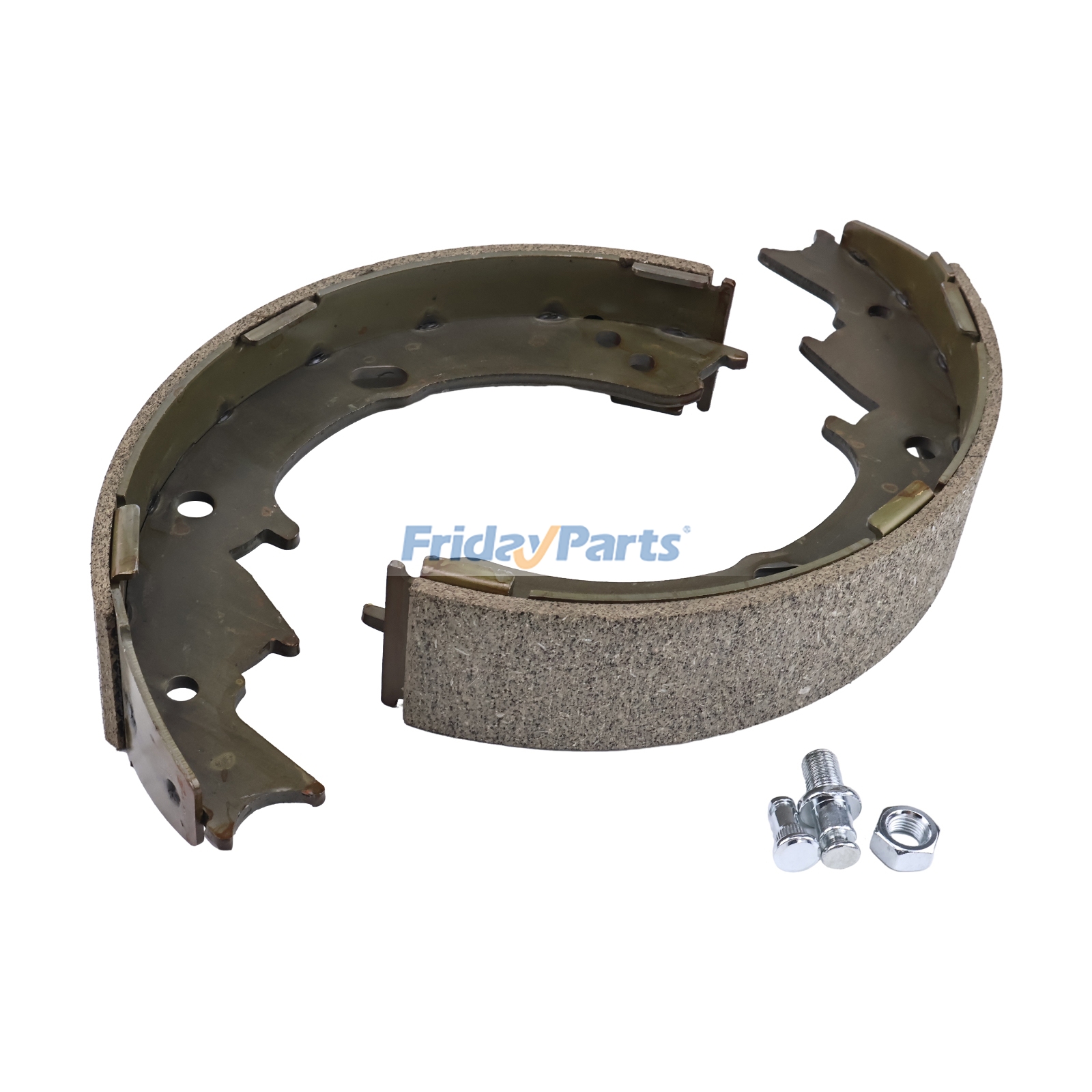 1 Par de Sapatas de Freio C-52-13117-53000 para Empilhadeira Mitsubishi FD20N-F18C FD25N-F18C FG20N-F17D FG25N-F17D FD30AN FD35AN