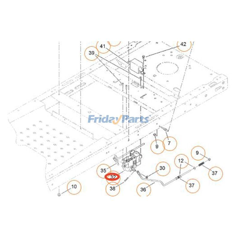 Baugruppe Bremssteuermodulfür MäherFür Toro
