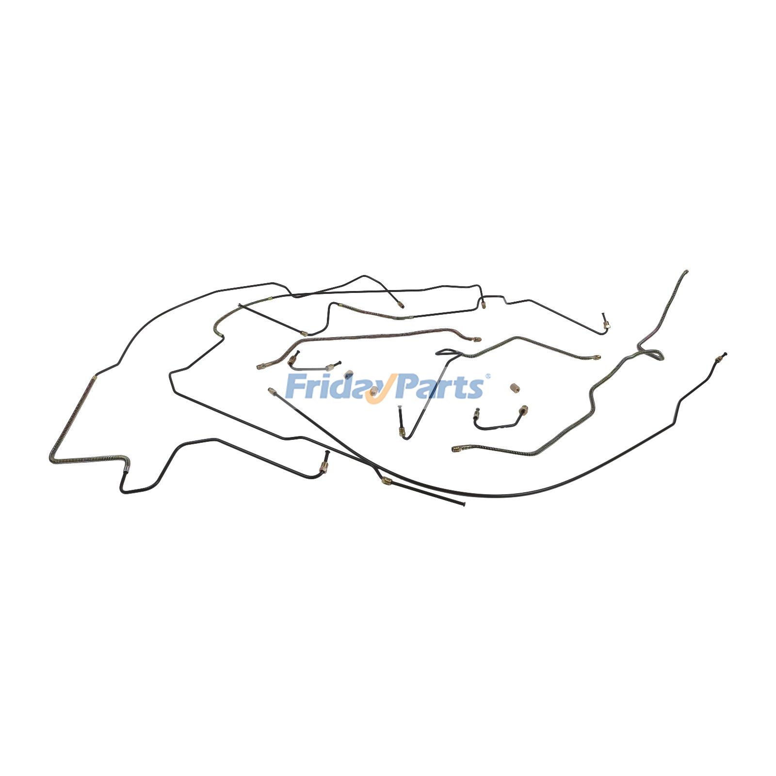 Kit de conduites de frein SJPB9701 pour Jeep Wrangler TJ 1996-2006