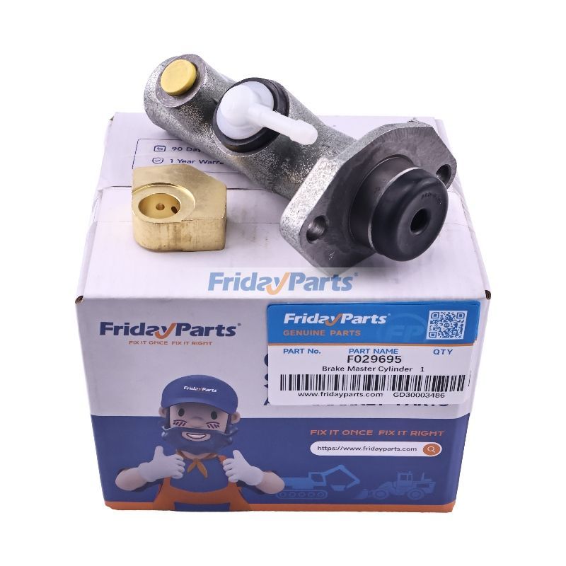Cilindro maestro de freno F029695 para carretilla elevadora Linde serie E10 334