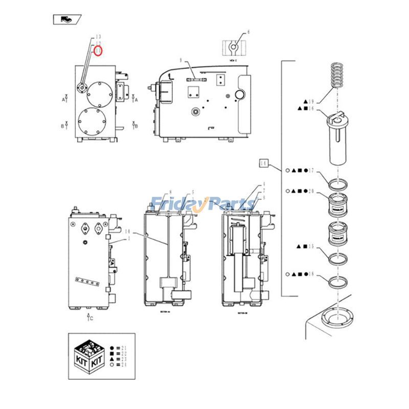  Breather Assembly For KOBELCO,For New Holland
