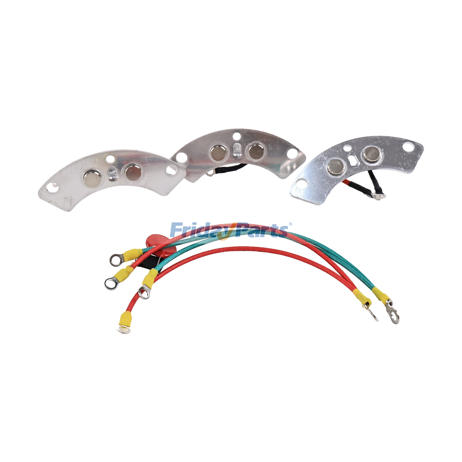 Módulo de excitación de rueda de diodo giratorio de rectificador de puente T30 para generador Mecc Alte de FridayParts