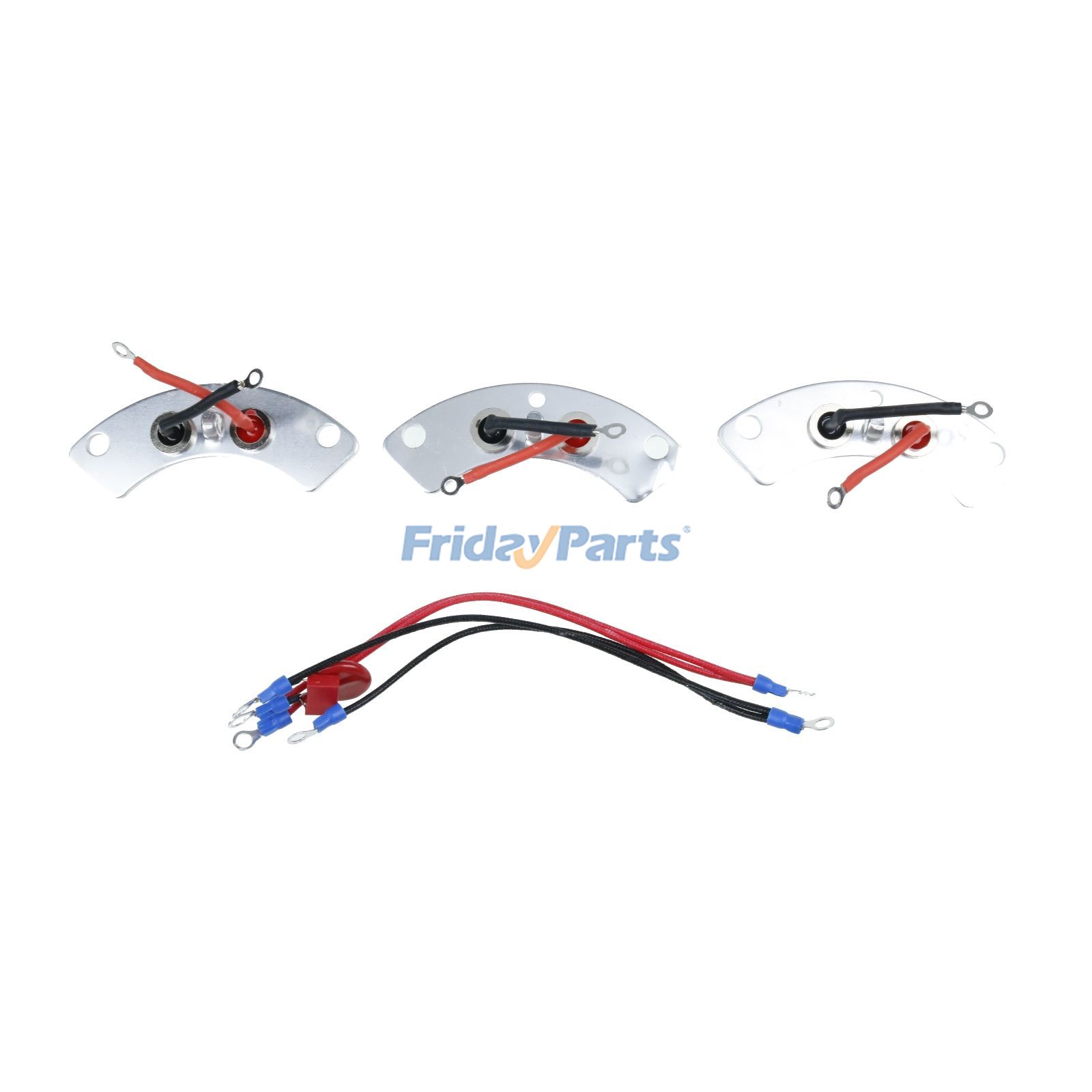 他ブランド用用Mecc Alteジェネレータ用ブリッジ整流器回転ダイオードホイール励起モジュールT30