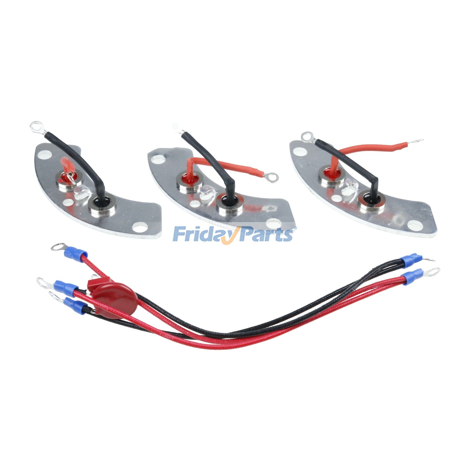 Módulo de excitación de rueda de diodo giratorio de rectificador de puente T30 para generador Mecc Alte