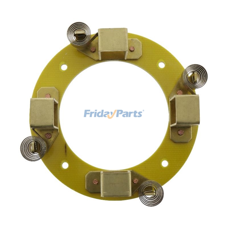 Golf Cart Brush Plate Assembly with Spring