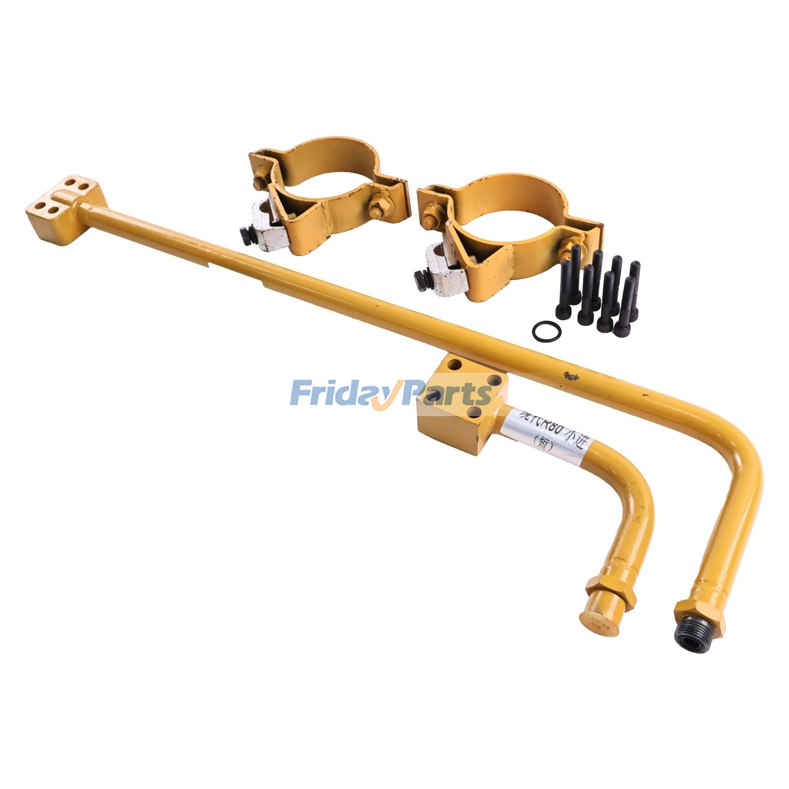 Bucket Cylinder Hose and Clamp Kit for Hyundai Excavator R80CR-9 R80CR-9A