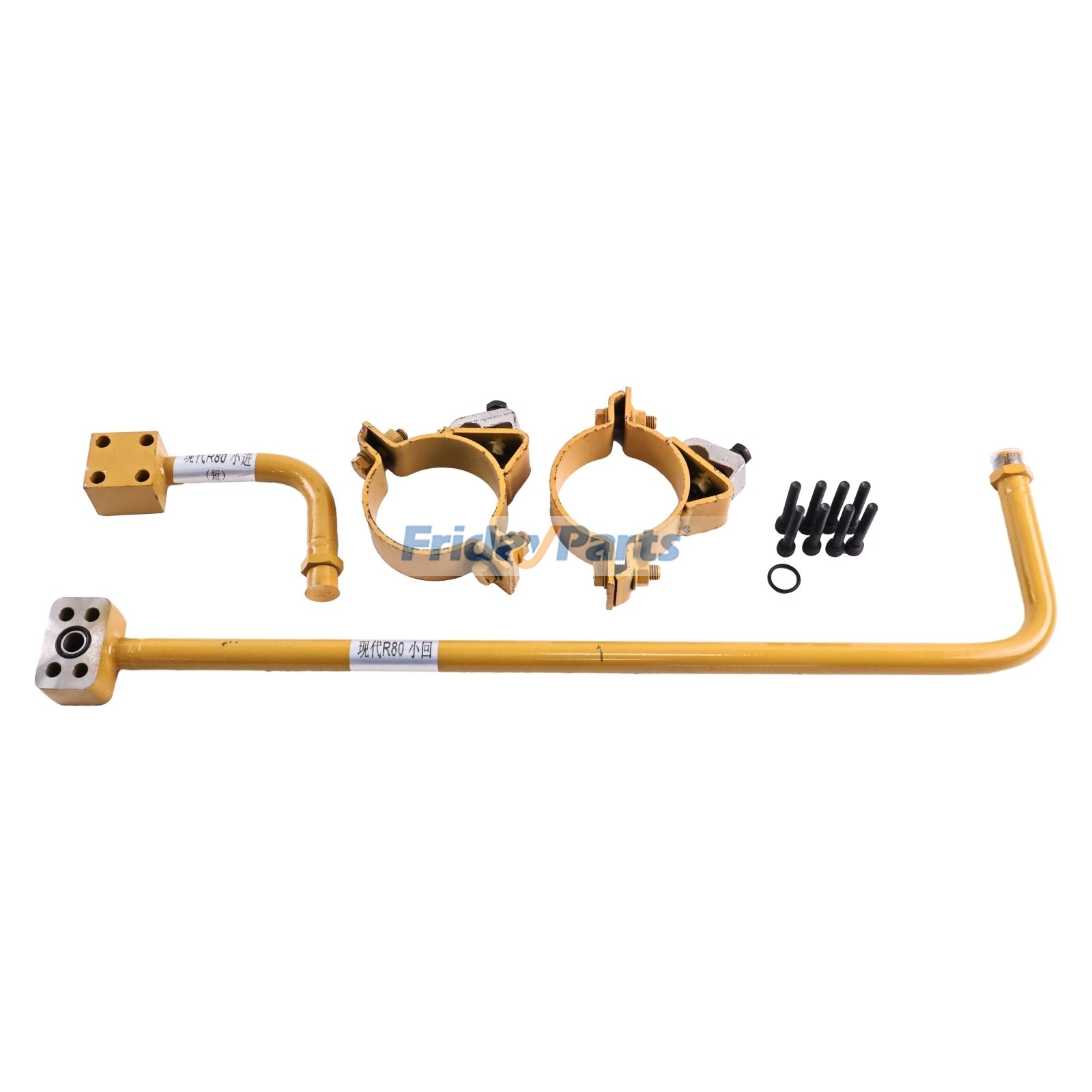 Excavator Bucket Cylinder Hose and Clamp Kit
