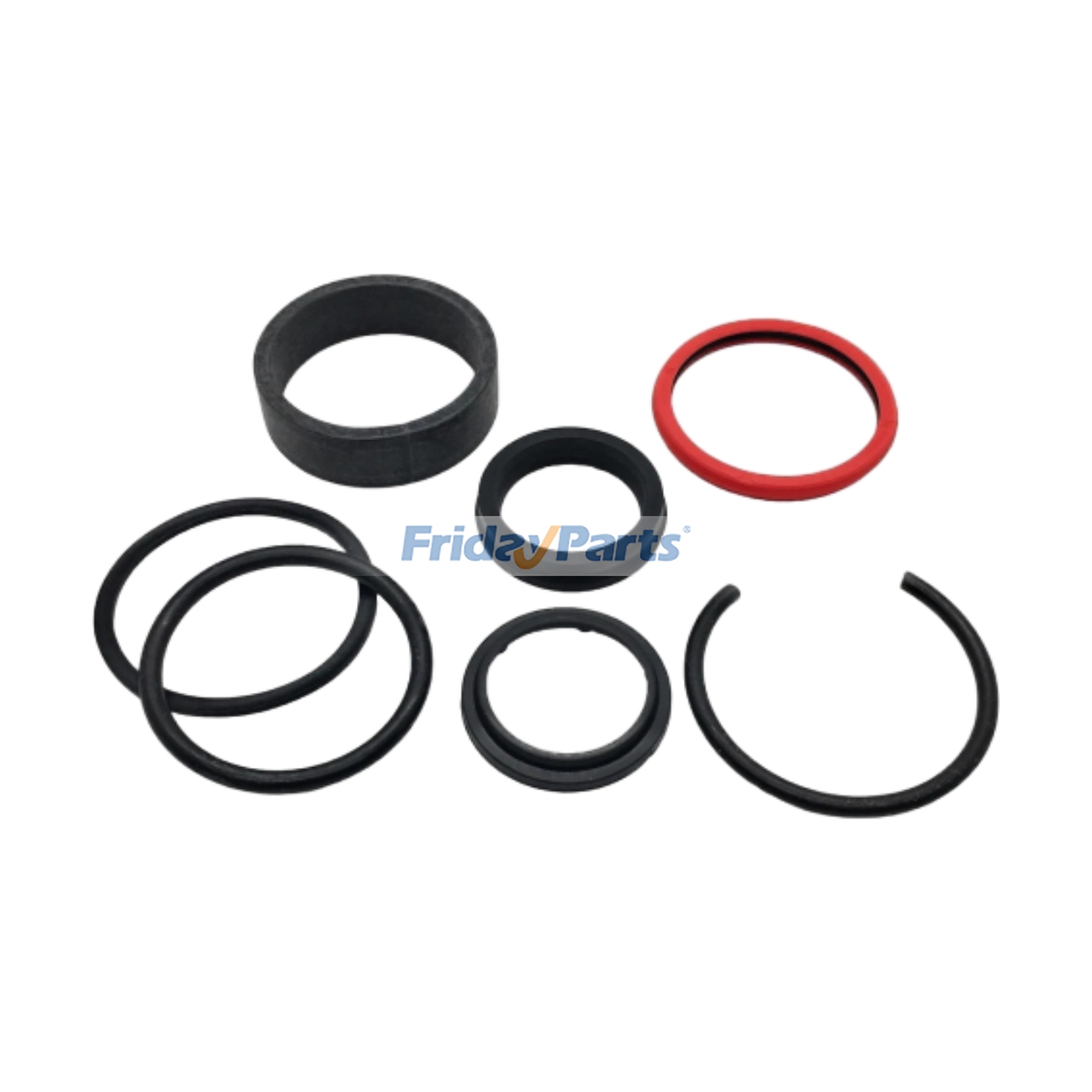 Kit de vedação hidráulica do cilindro da caçamba 9600671 9616371 para carregadeiras Ford New Holland 1120, 1220, 1320, 1520, 1720, 1920, 7308 e CASE L130.
