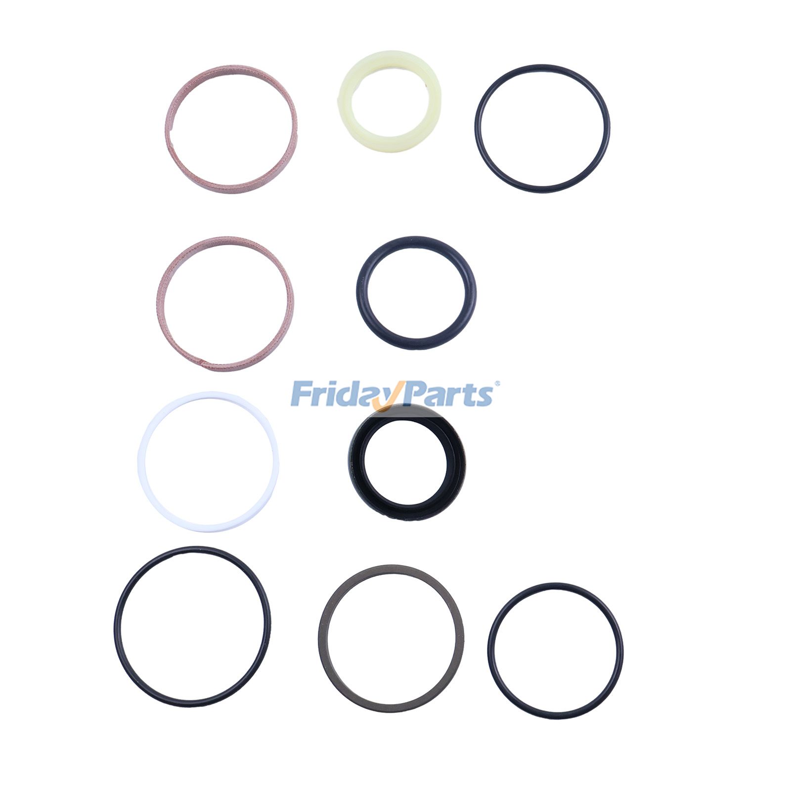Bucket Cylinder Seal Kit 0744105 for Hitachi EX27U EX27UNA ZX27U ZAXIS27U John Deere 27C 27ZTS Excavator