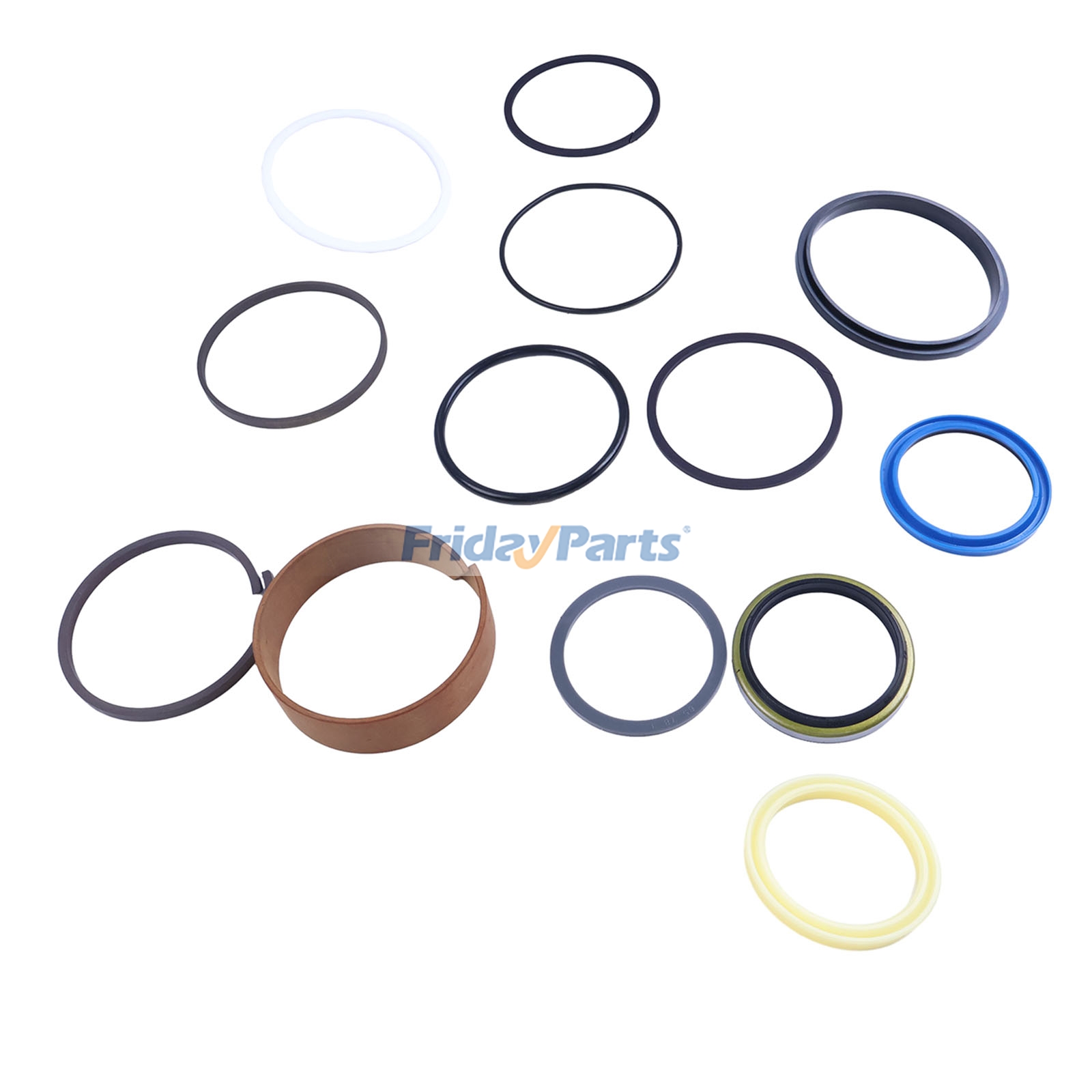Bucket Cylinder Seal Kit 099-5312 for Caterpillar CAT Excavator E110B E120B E200B E240B E240C EL200B EL240B EL240C