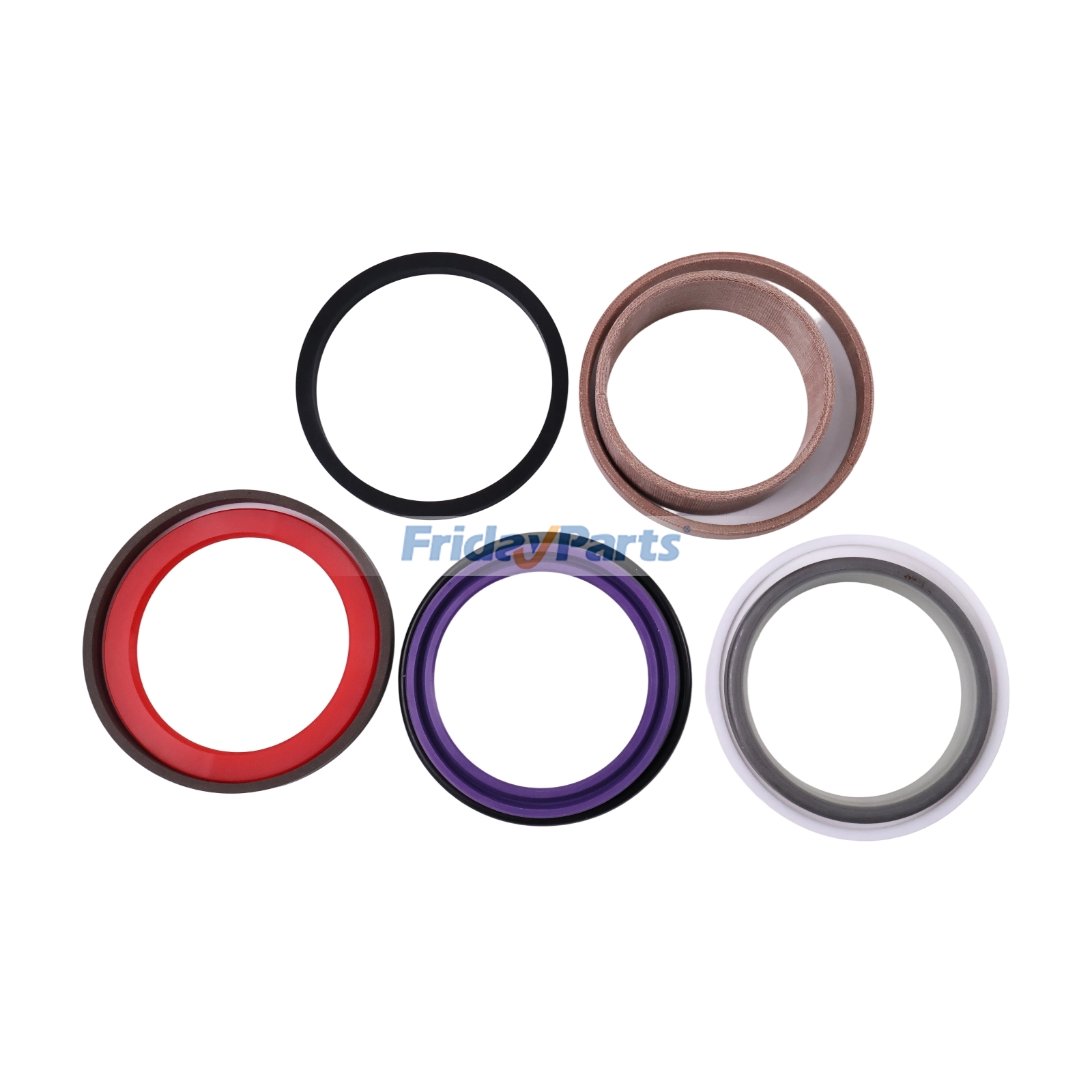 Bucket Cylinder Seal Kit compatible with Loader