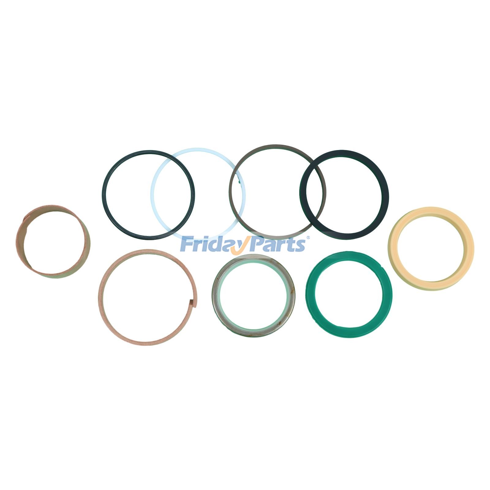 Kit de vedação de cilindro de caçamba 131750A2 para carregador CASE 570LXT 580L 580M 580LE FridayParts