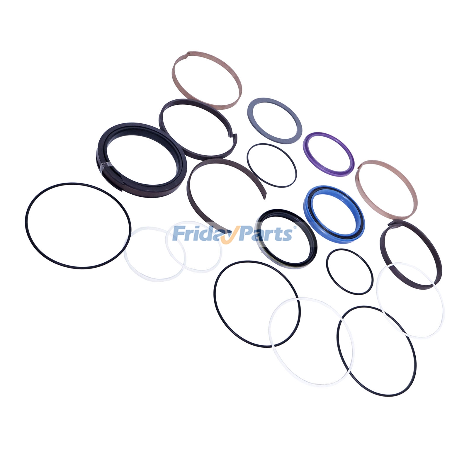 DAEWOO用,KOMATSU用用バケット シリンダー シール キット 2440-9090KT 401107-00329A コマツ 斗山 大宇 掘削機 S220LC ソーラー 220LC-III 用