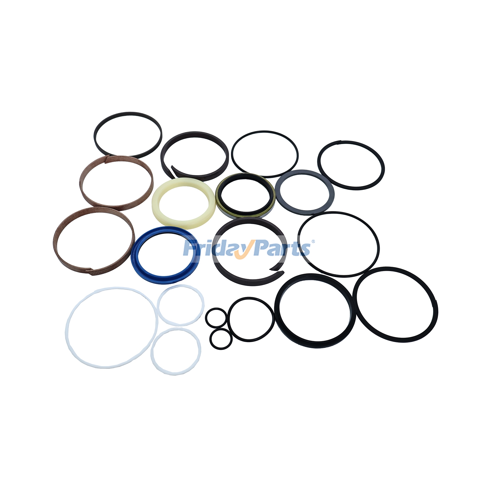 Kit de sello de cilindro de cuchara 2440-9127K 401107-00310 para excavadora Komatsu Doosan Daewoo S130W-III Solar 130W-V