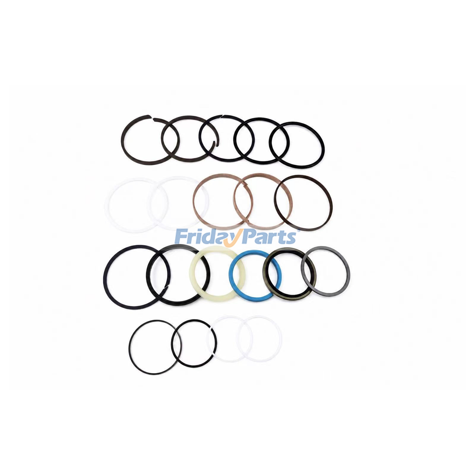 Bucket Cylinder Seal Kit 31Y1-03861 for Hyundai Excavator R130LC-3 R130W-3