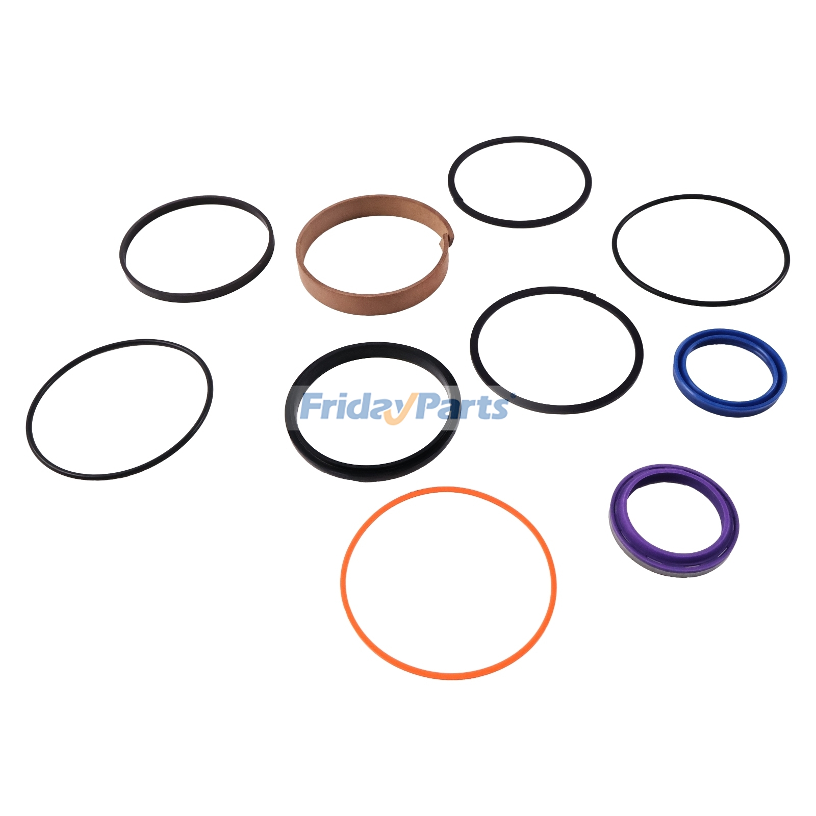 Kit de sello de cilindro de cuchilla 4622066 para excavadora Hitachi ZX35B ZX35U ZX38U-3 ZAXIS35U John Deere 35D 35G 35P PC4 YD00000492 para Excavadora
