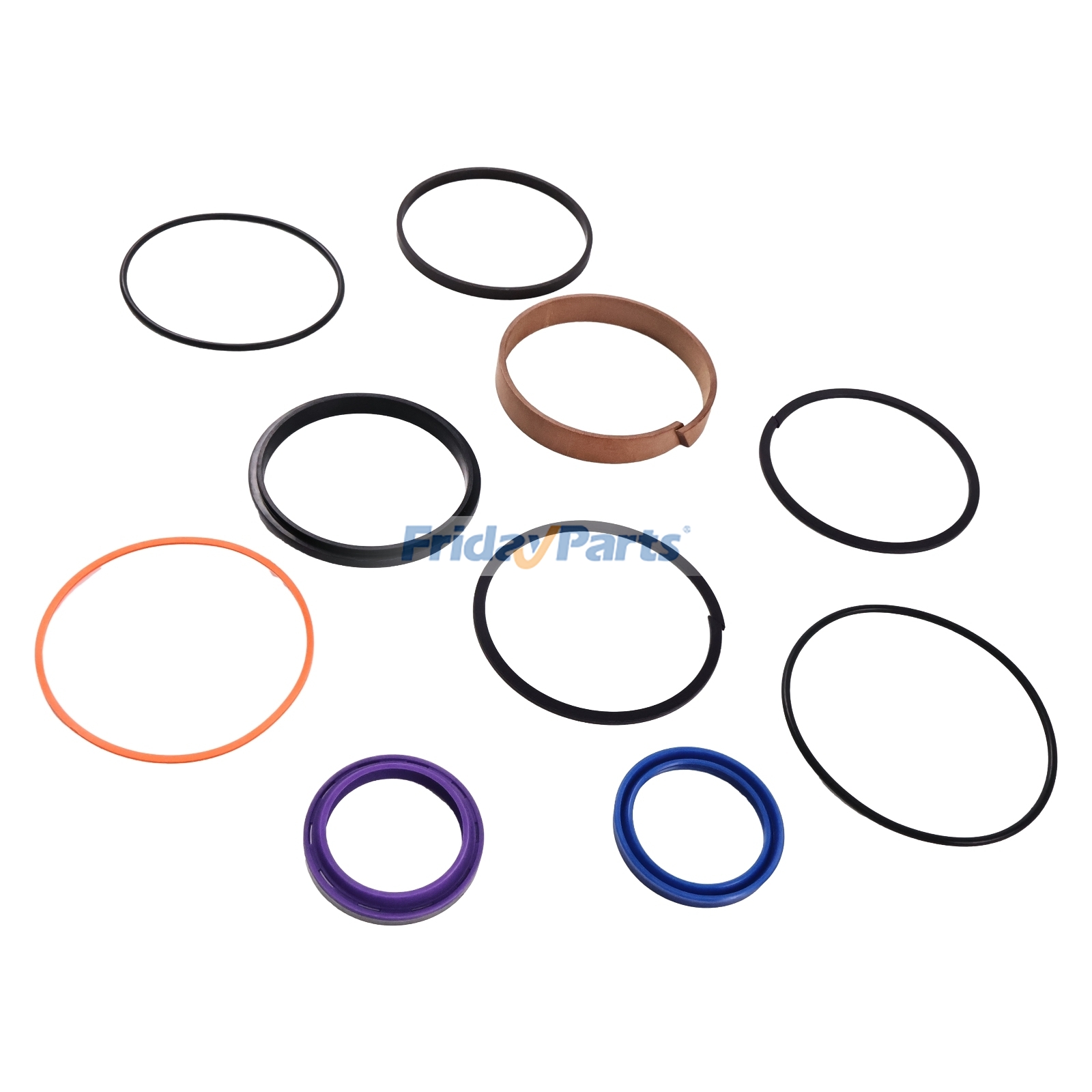 Kit de sello de cilindro de cuchilla 4622066 para excavadora Hitachi ZX35B ZX35U ZX38U-3 ZAXIS35U John Deere 35D 35G 35P PC4 YD00000492 Para HITACHI,Para JOHN DEERE