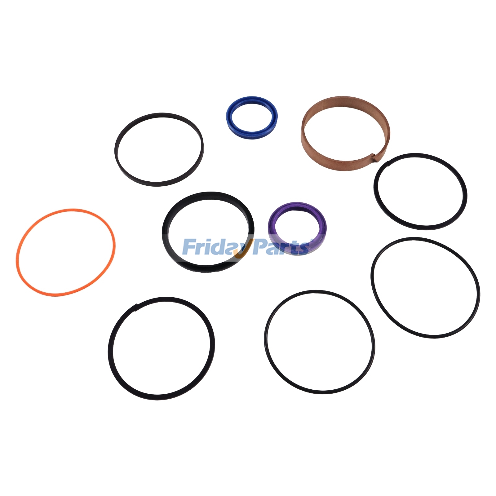 Kit de sello de cilindro de cuchilla 4622066 para excavadora Hitachi ZX35B ZX35U ZX38U-3 ZAXIS35U John Deere 35D 35G 35P PC4 YD00000492