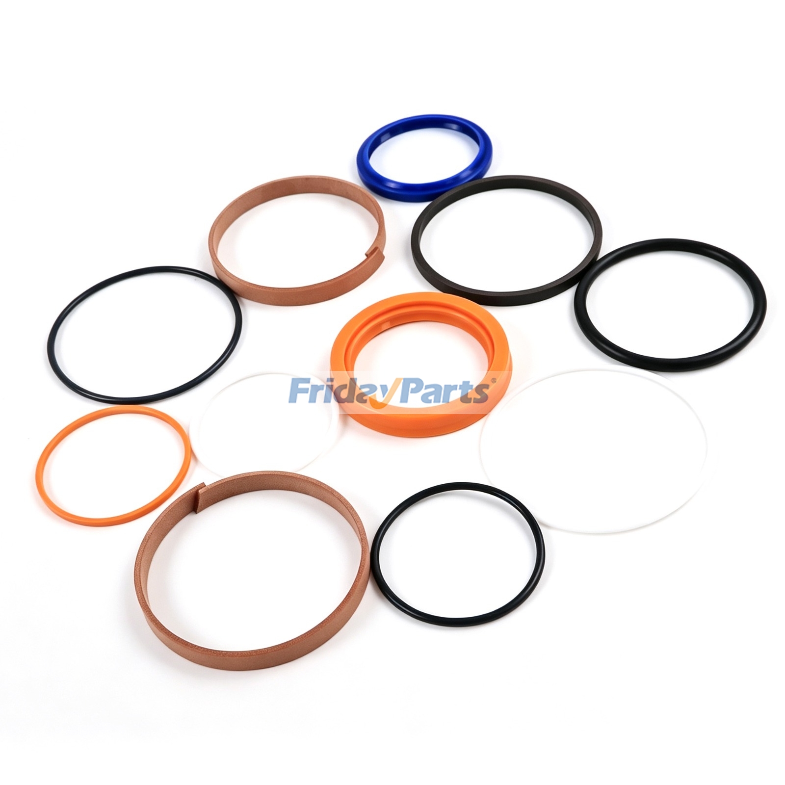 Kit de sello de cilindro de cucharón 550/42112 para retroexcavadora JCB 3CX 3DX de FridayParts