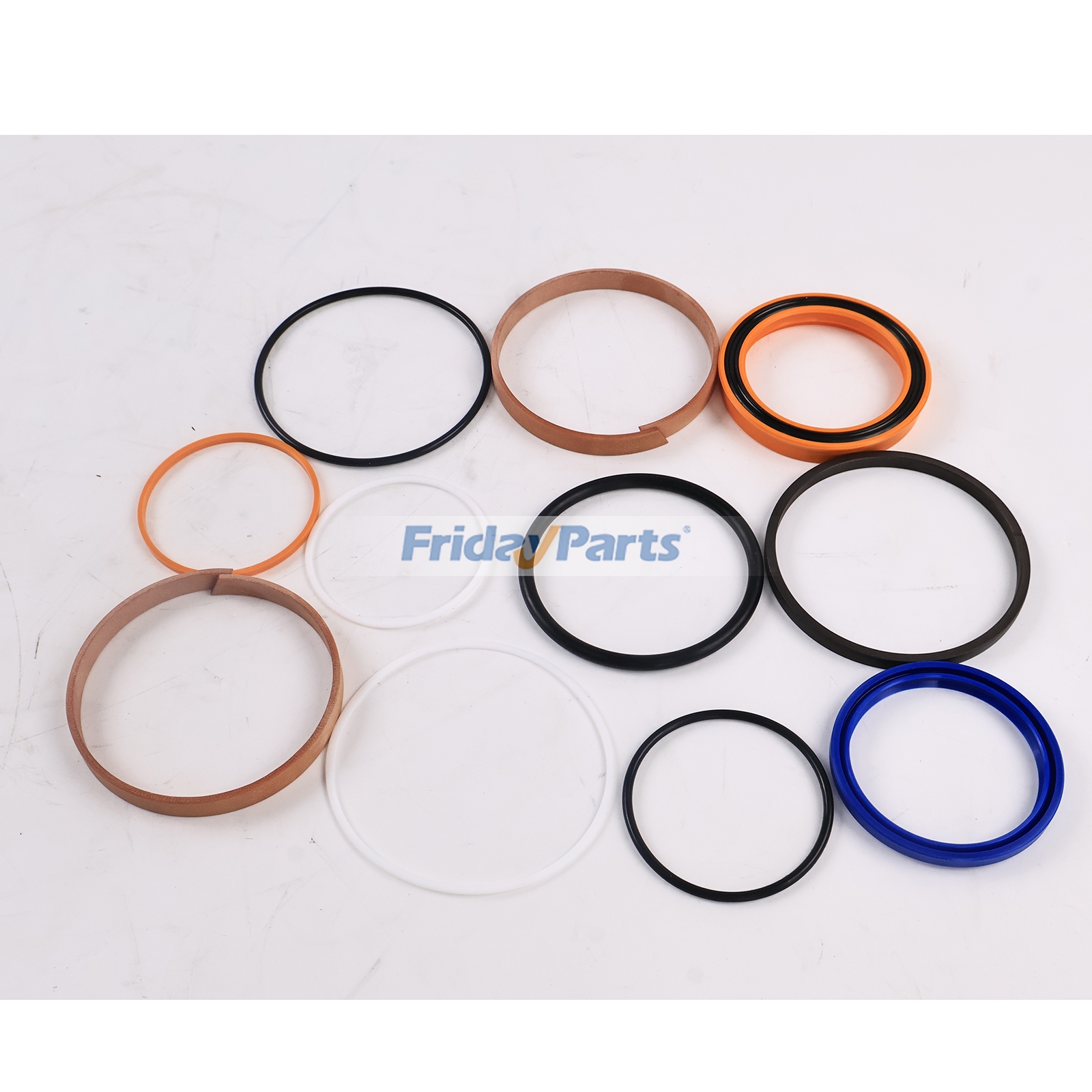 Bucket Cylinder Seal Kit Backhoe 3CX compatible with Loader